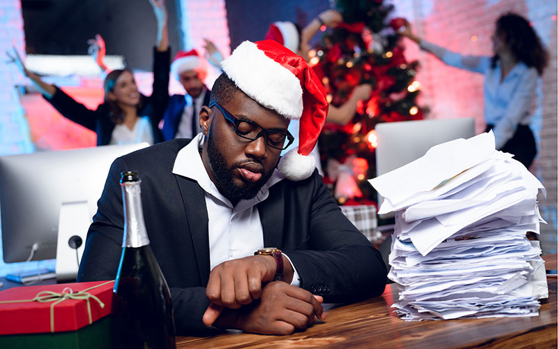 Some staff hate the office Christmas party