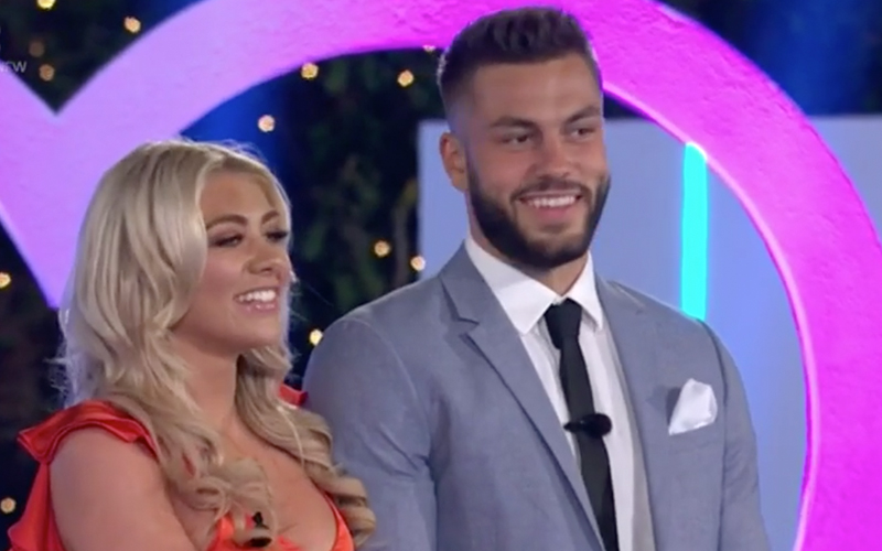 Love Island winners Paige and recruiter Finley Tapp