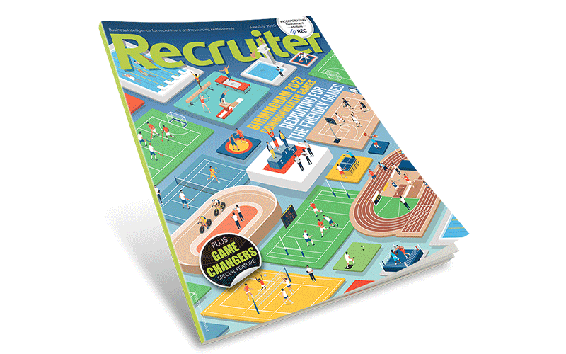 June-July Recruiter front cover