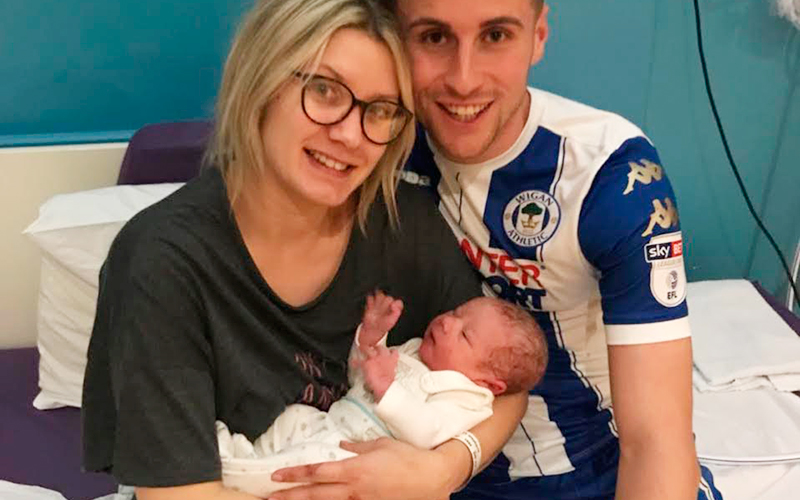 Steph, Ryan and baby Harley