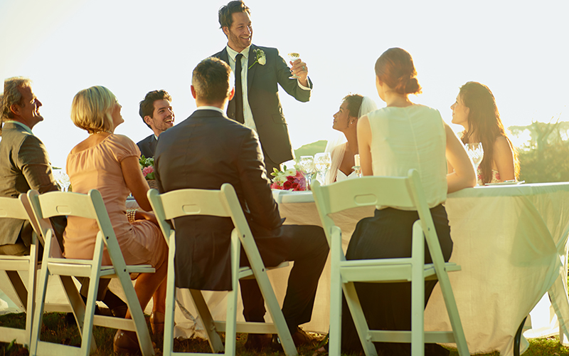 Best man's speech, wedding