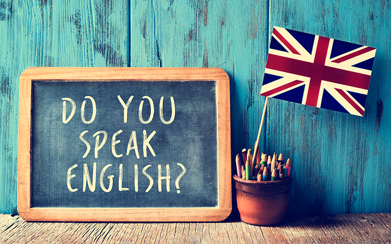Speaking English: Shutterstock