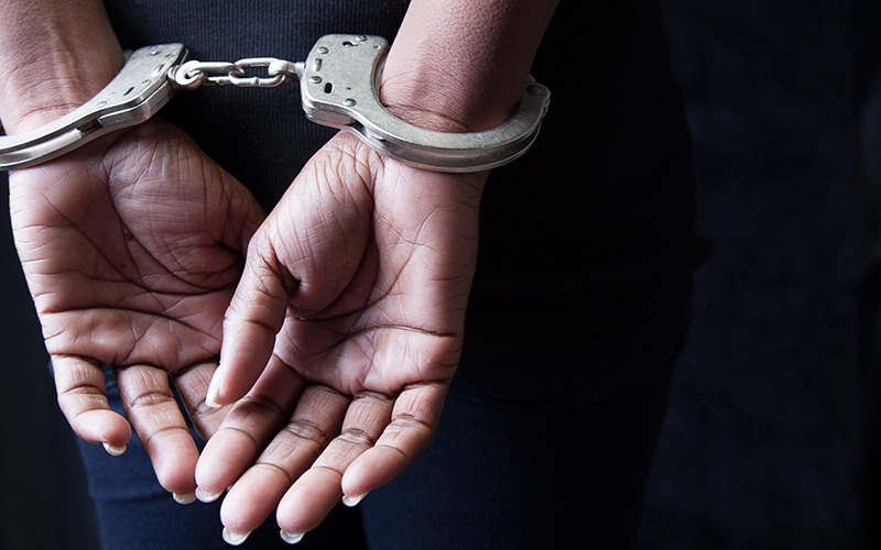 handcuffs, arrests, human trafficking