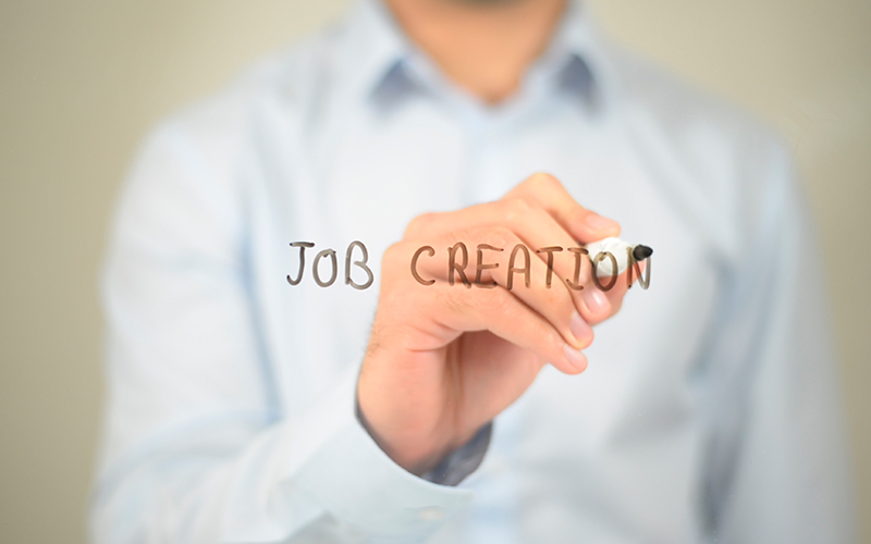 job creation, new jobs
