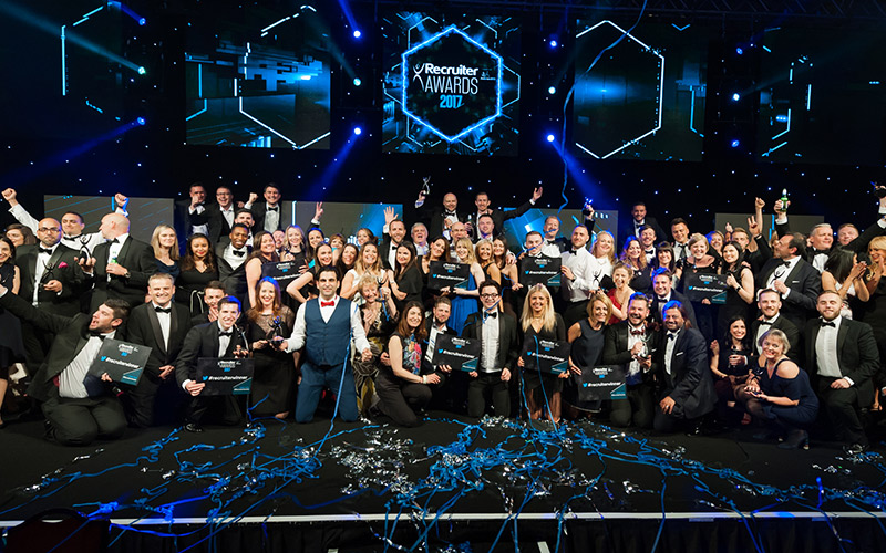Recruiter Awards winners 2017