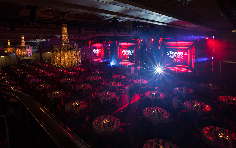 Recruiter Awards 2016, Grosvenor House Hotel