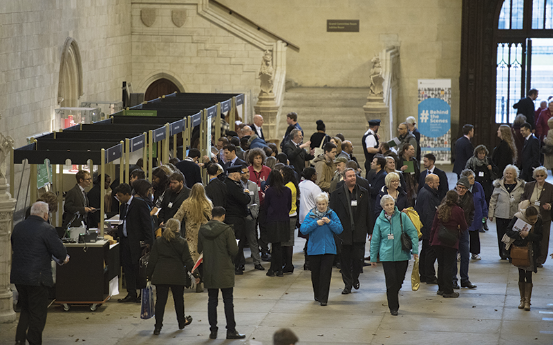 A recent recruitment fair at the House of Commons is another initiative the organisation has trialled