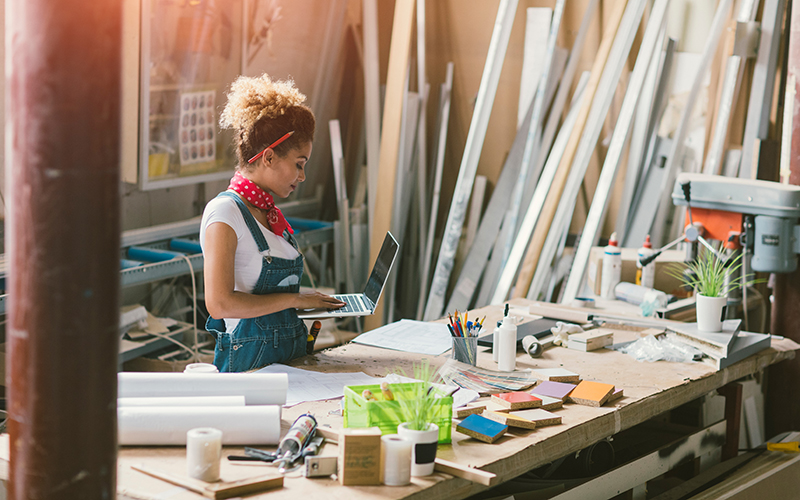 self-employed person