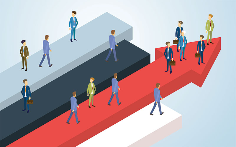 temporary, permanent job placements on the increase