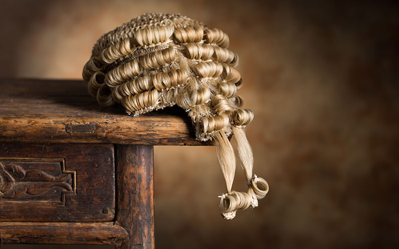 judges recruitment, judge's wig