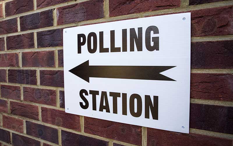 polling station, election