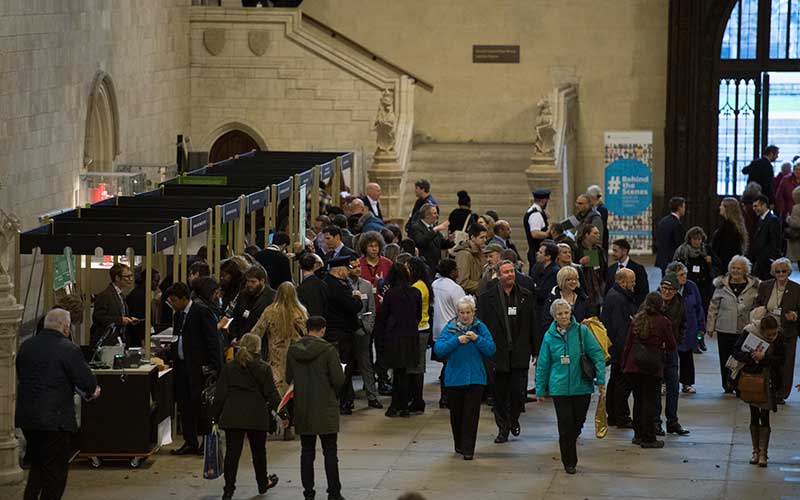 Westminster Hall in the Houses of Parliament