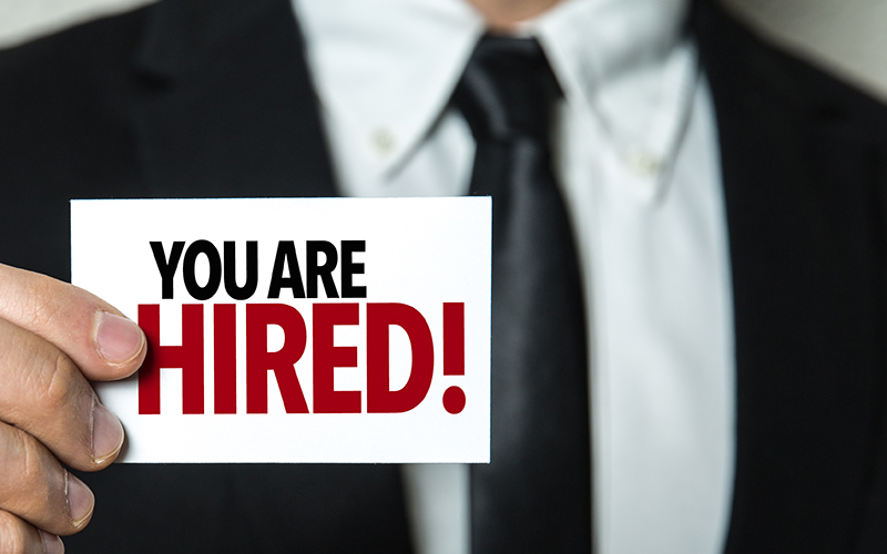 hired, jobs, employment