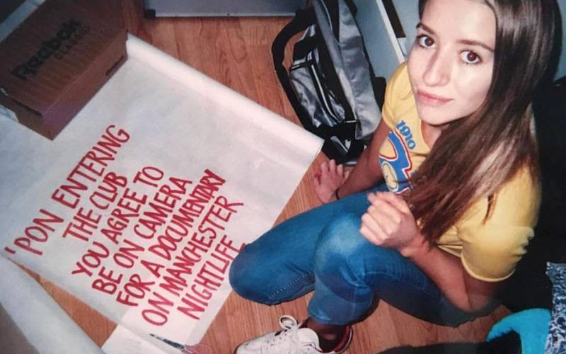 Anastasia Glover, rapping graduate