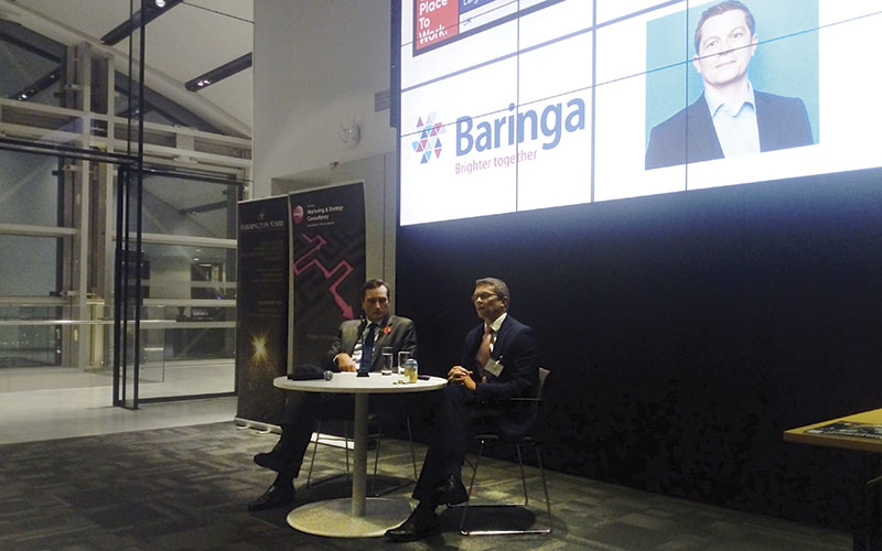 David Harris (right) Baringa Partners