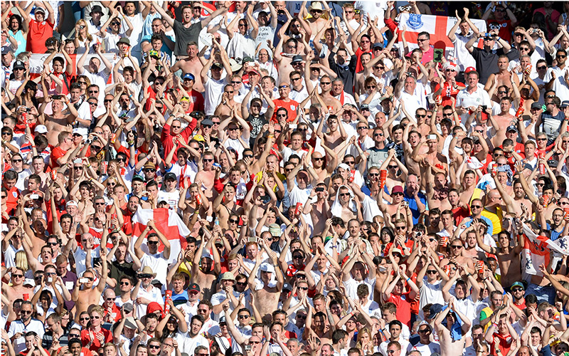 England fans