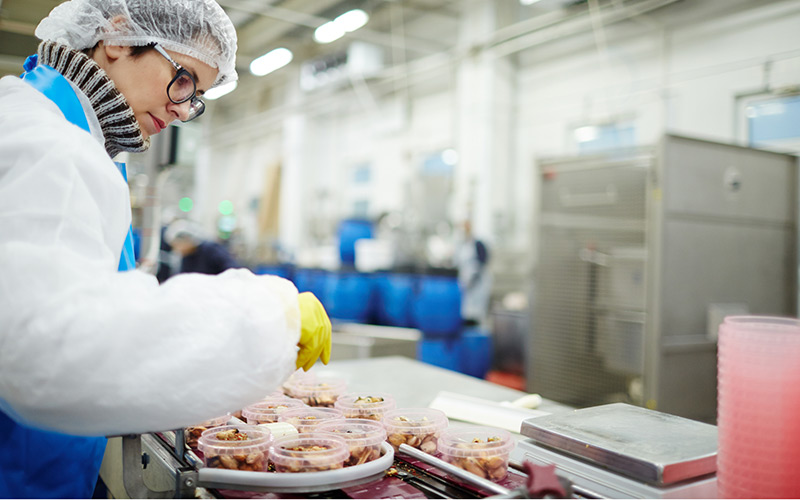 food packaging affected due to CO2 shortages