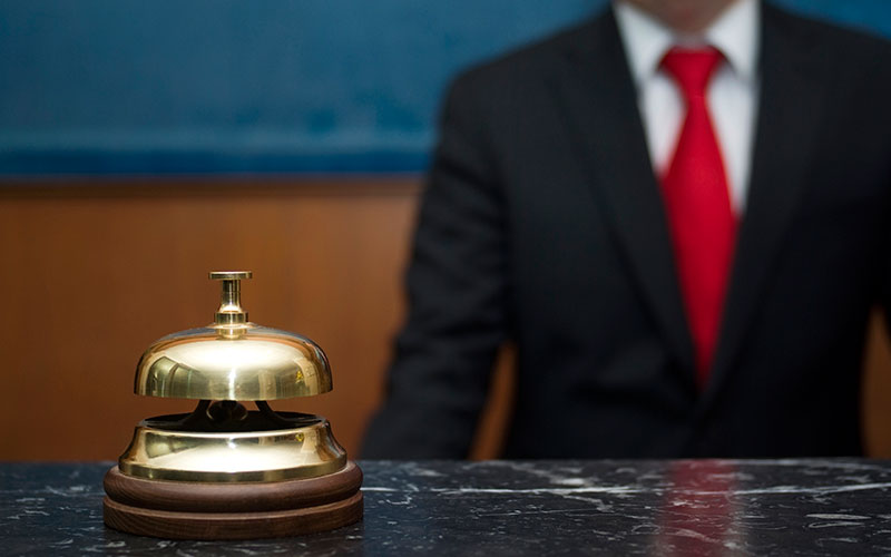 hospitality sector, hotel staff