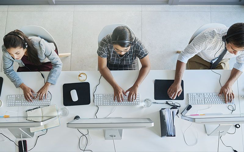 Office Top Down View iStock