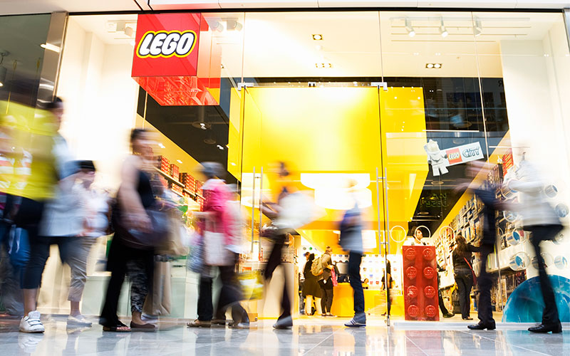 Lego building job