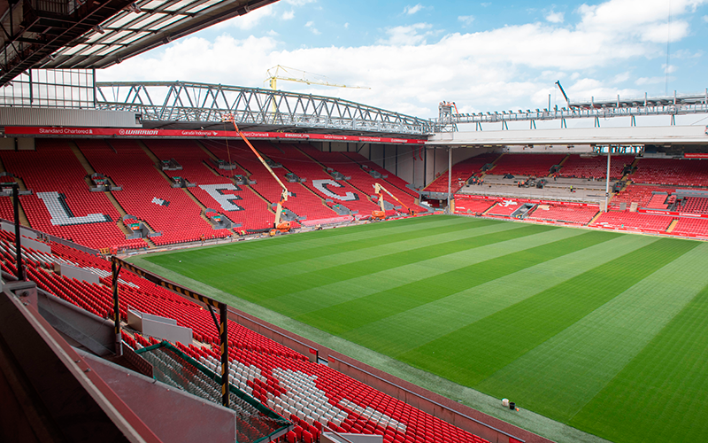 Liverpool FC's Anfield ground