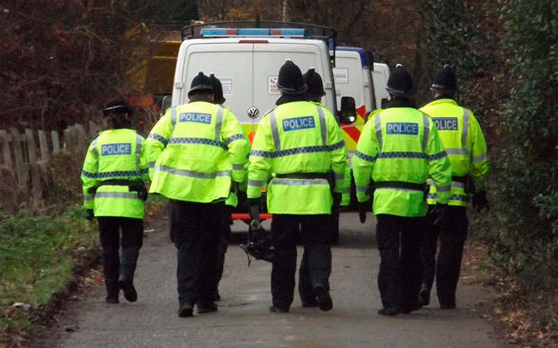 Manchester Police officers