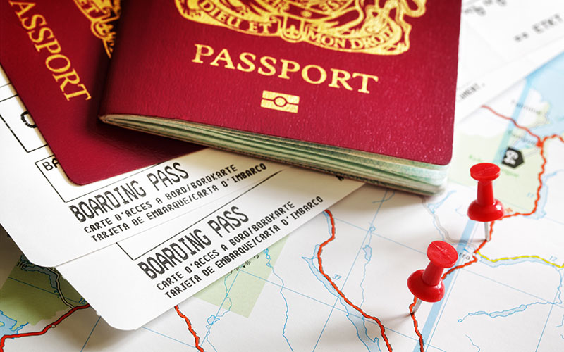 passport, paid to travel blog