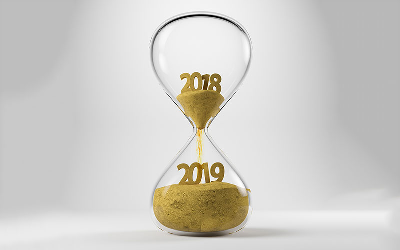 2018 moves into 2019