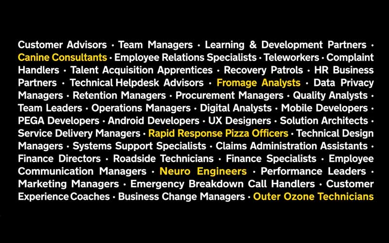 still from AA careers video