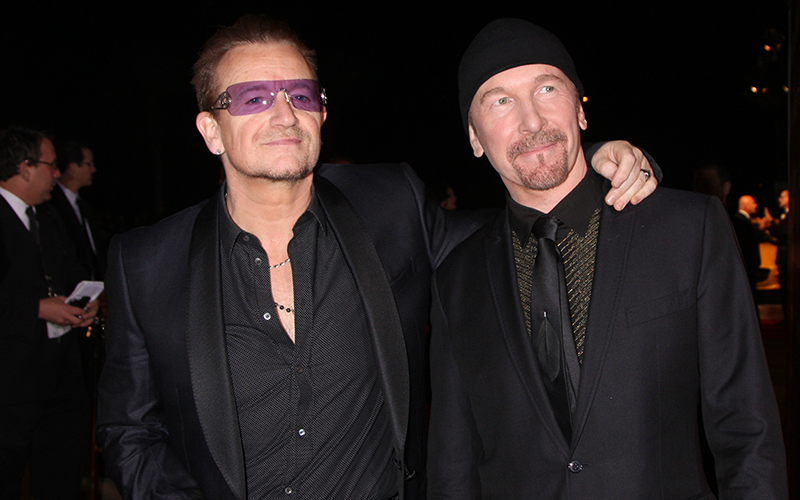 U2 - Bono and The Edge