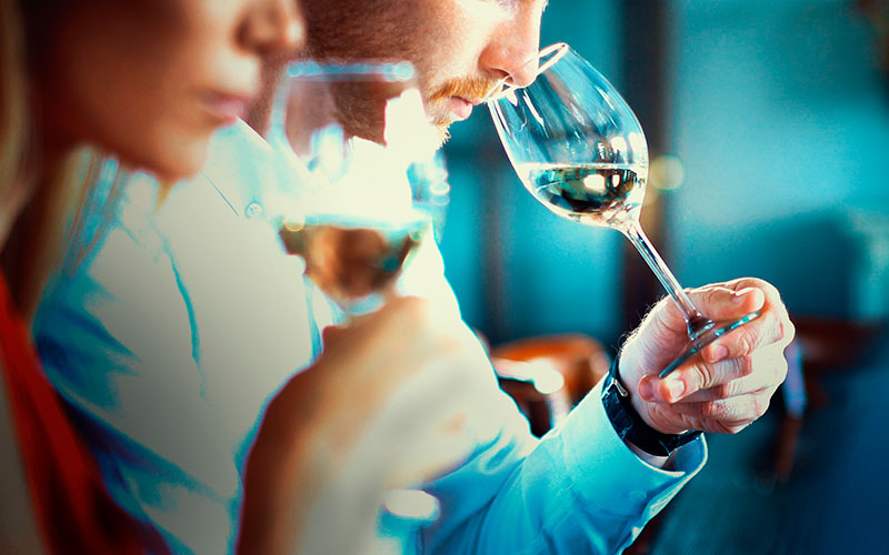 wine testing, drinks sampling