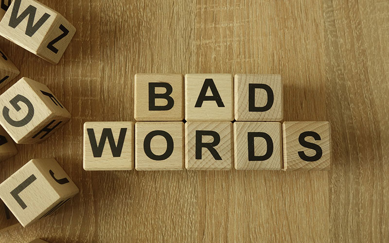 Avoid bad language in job ads
