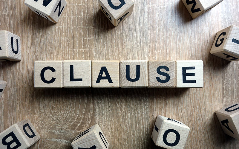 clauses in contracts