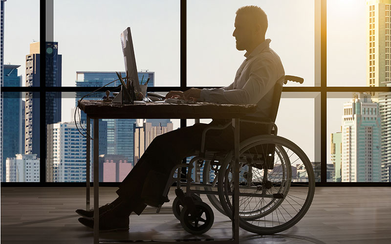 supporting disabled at work