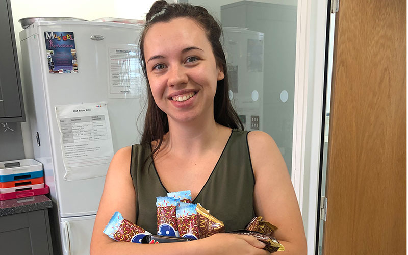 Jodie-Lou Blunt comes bearing cooling gifts