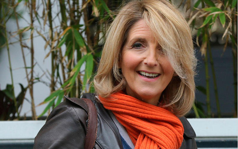 TV presenter Kaye Adams