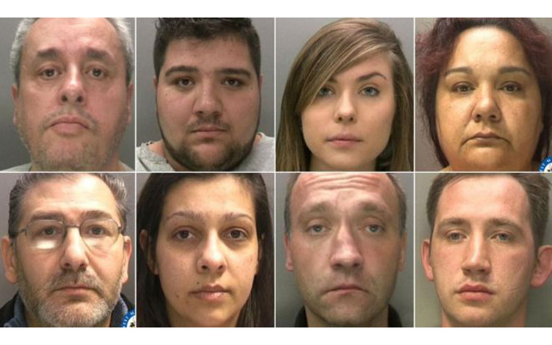 modern slavery gang convicted © West Midlands Police