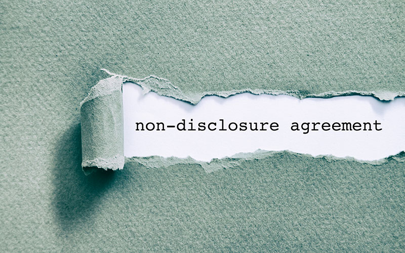 Non-disclosure agreements