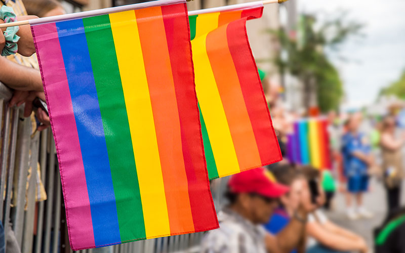Pride flags