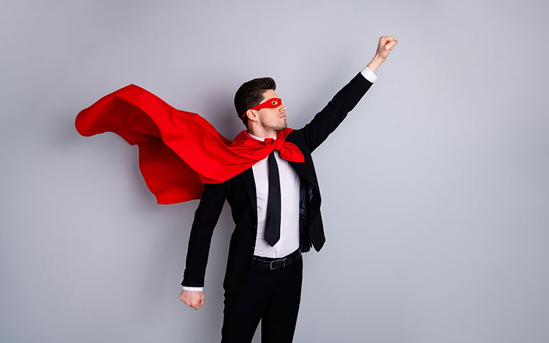 superhero job interview