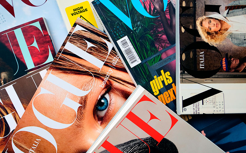 Vogue magazines