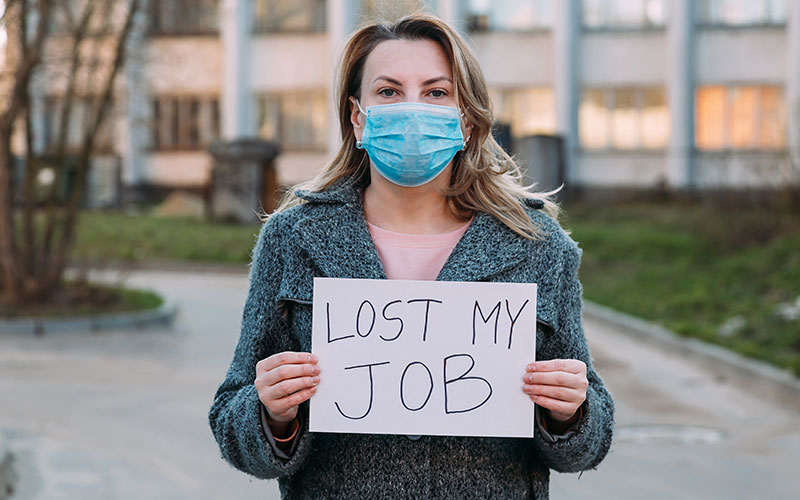 losing job due to Covid