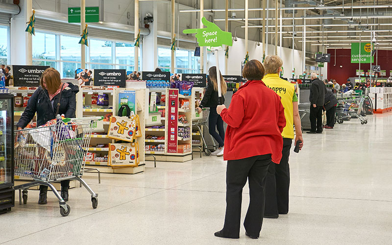 supermarkets struggling to flex up workforce