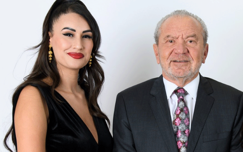 Scarlett Allen-Horton and Lord Sugar