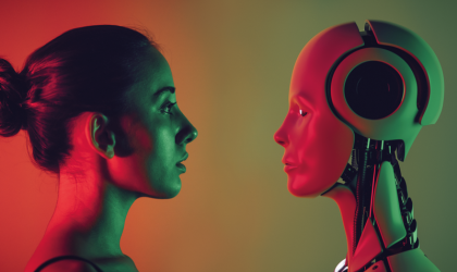 artificial intelligence robot. credit_istock-1404749040