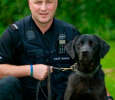 Police dog Smithy