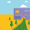 Money River under Credit Card Bridge - CREDIT -shutterstock-372932158