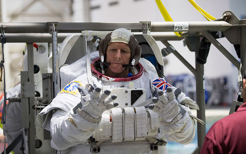 Astronaut Tim Peake ©ESA via Flickr