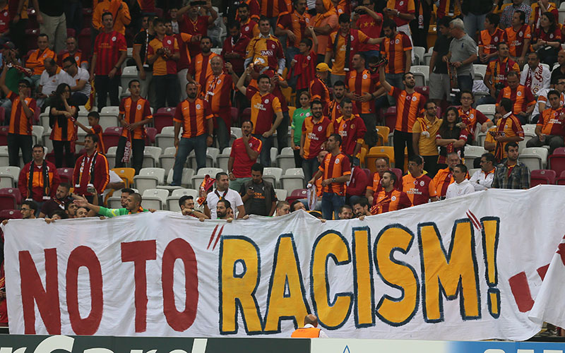 Kick out racism in football ©Shutterstock