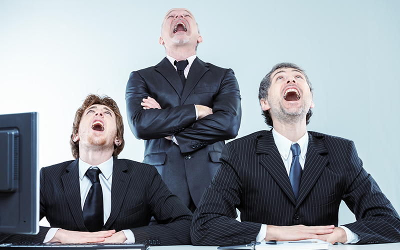 Putting banter in an ad isn't a laughing matter